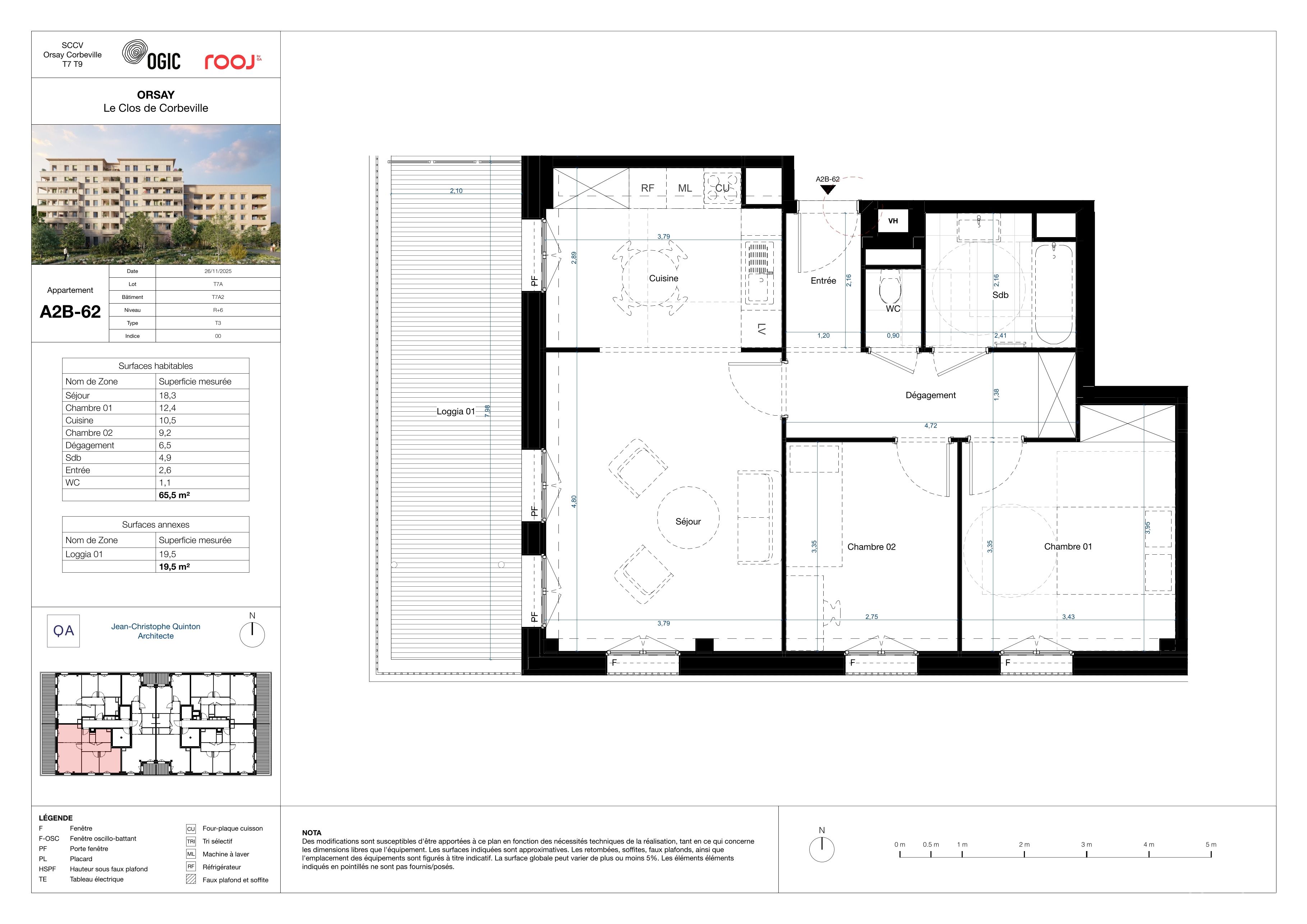 LE CLOS DE CORBEVILLE - T3