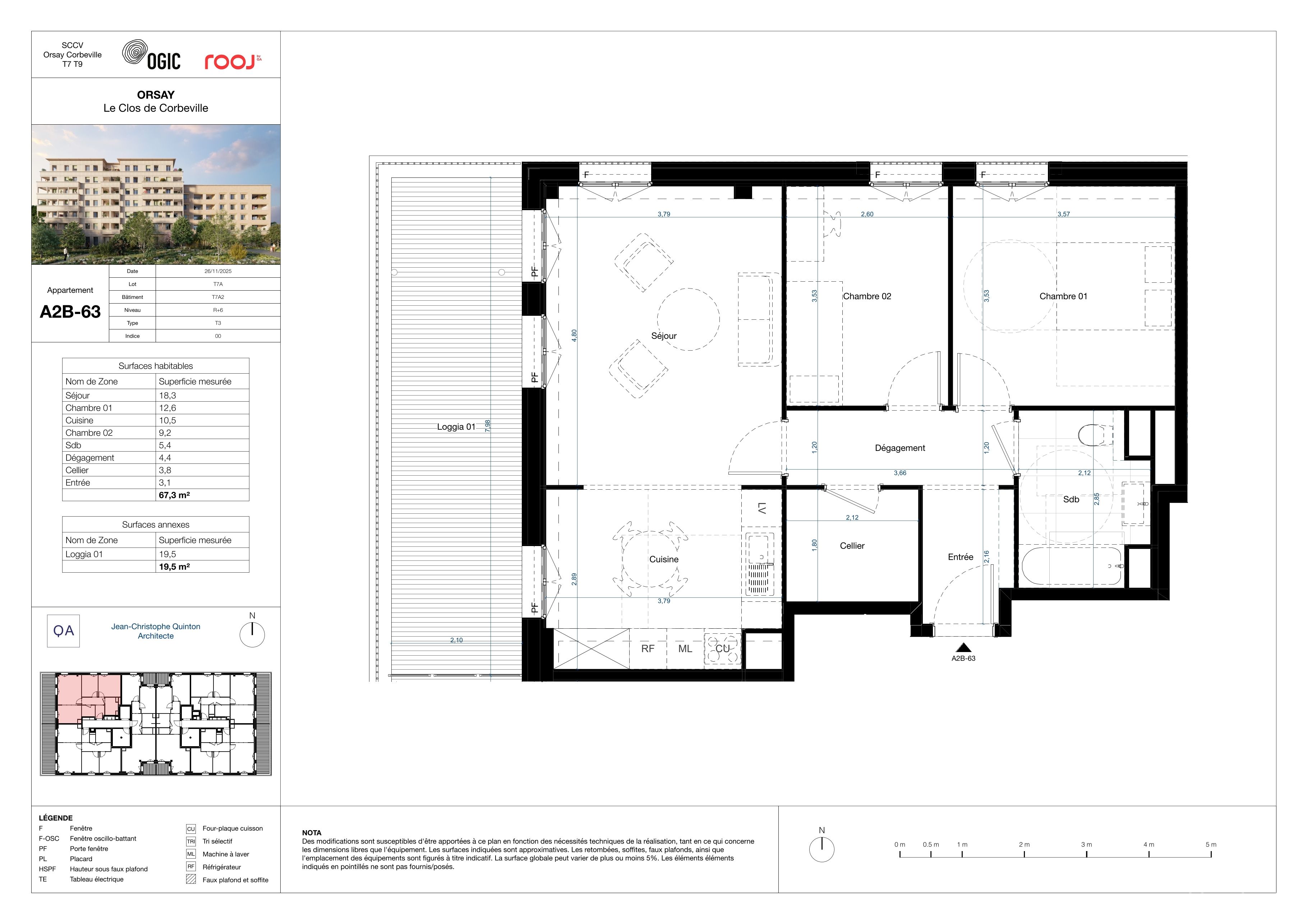 LE CLOS DE CORBEVILLE - T3