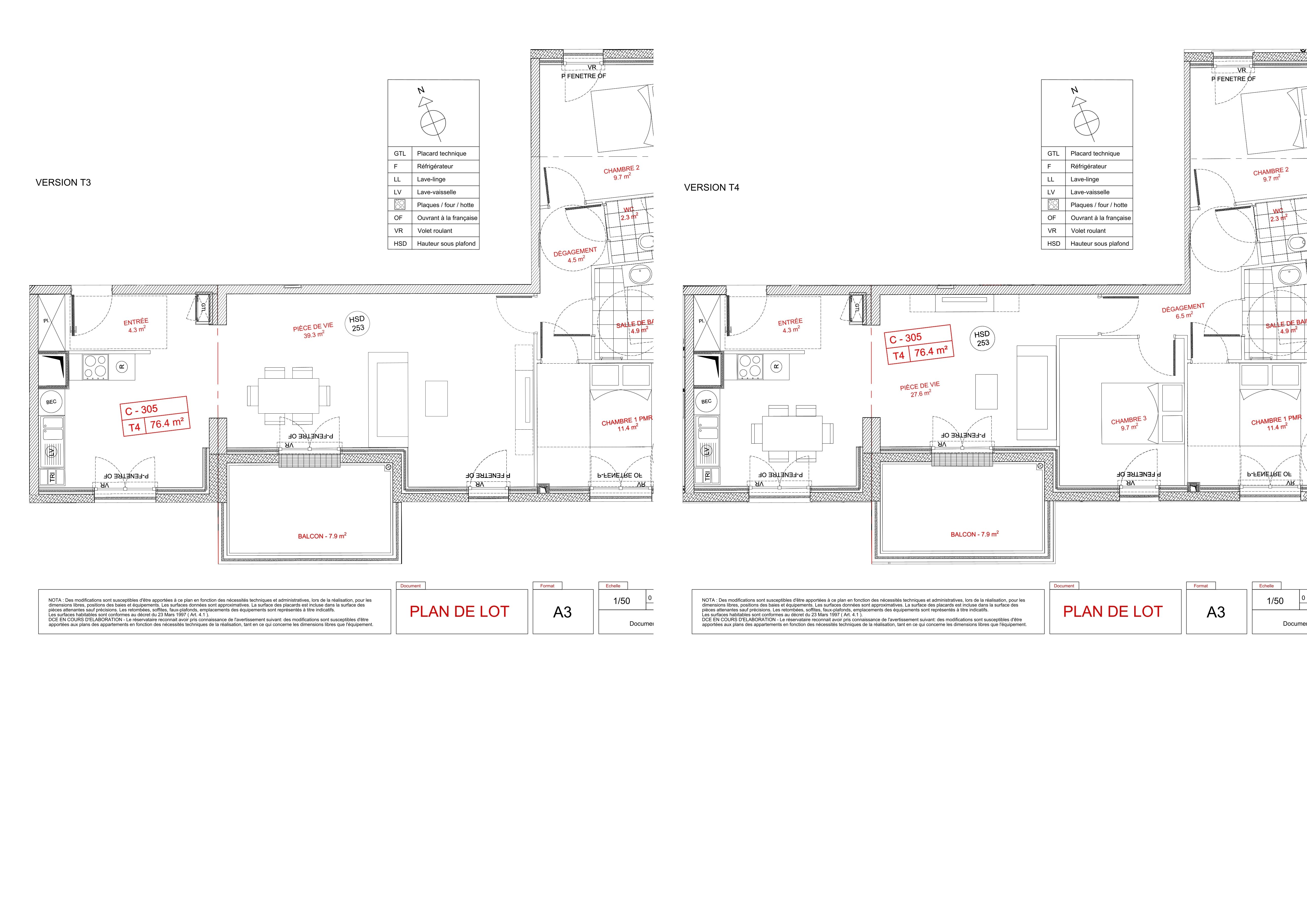 Plan du logement