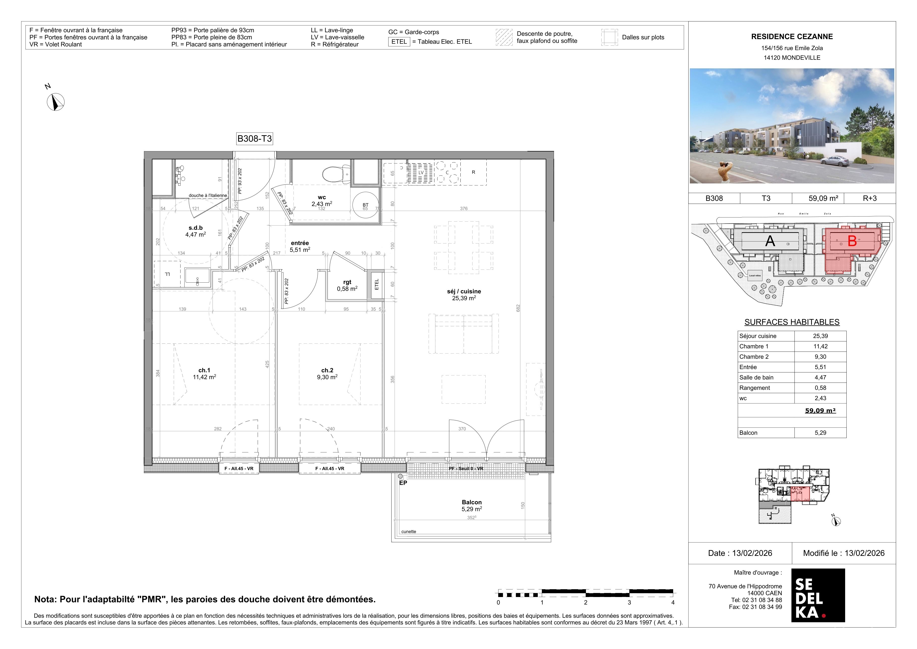 Plan du logement
