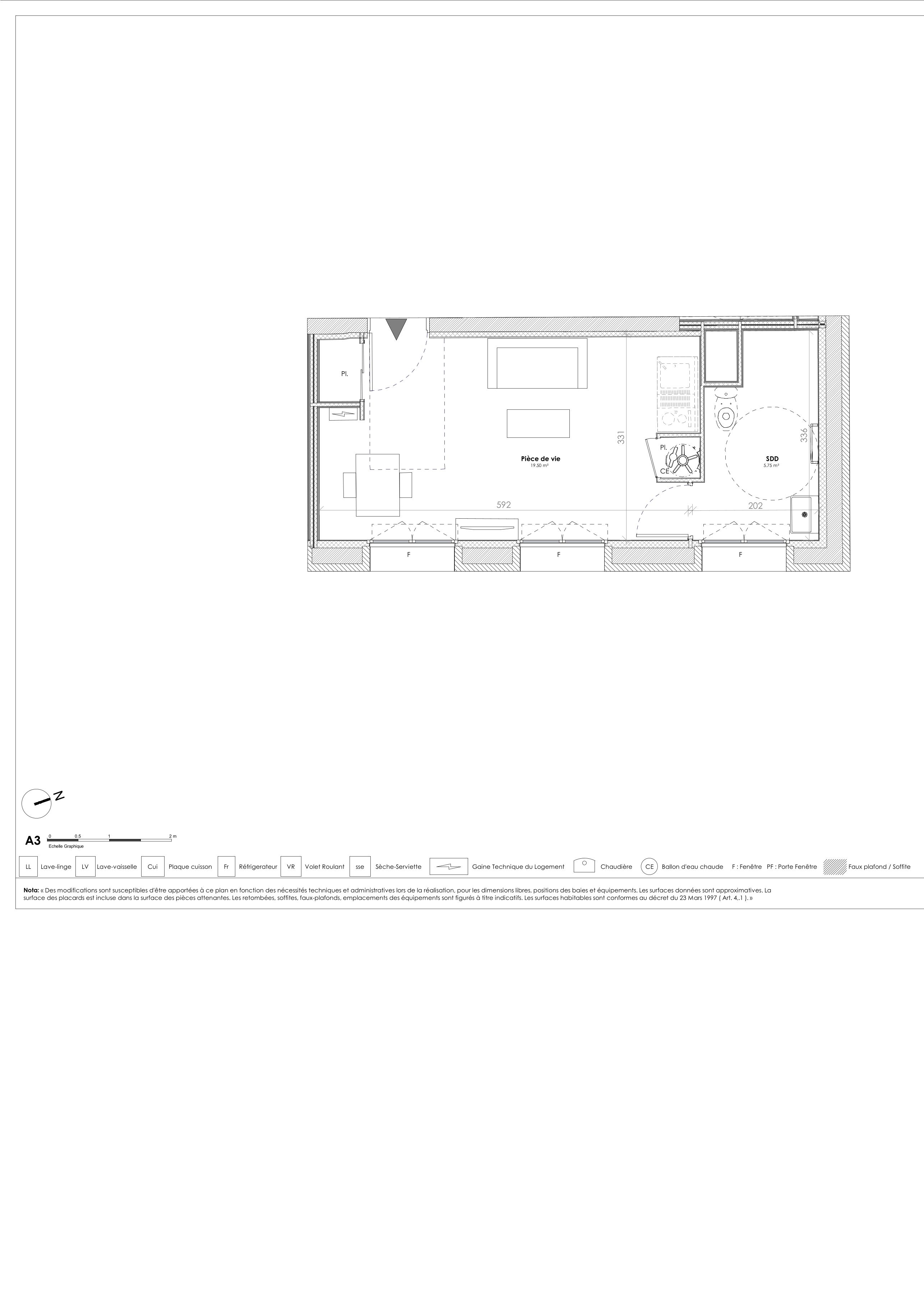Plan du lot F002