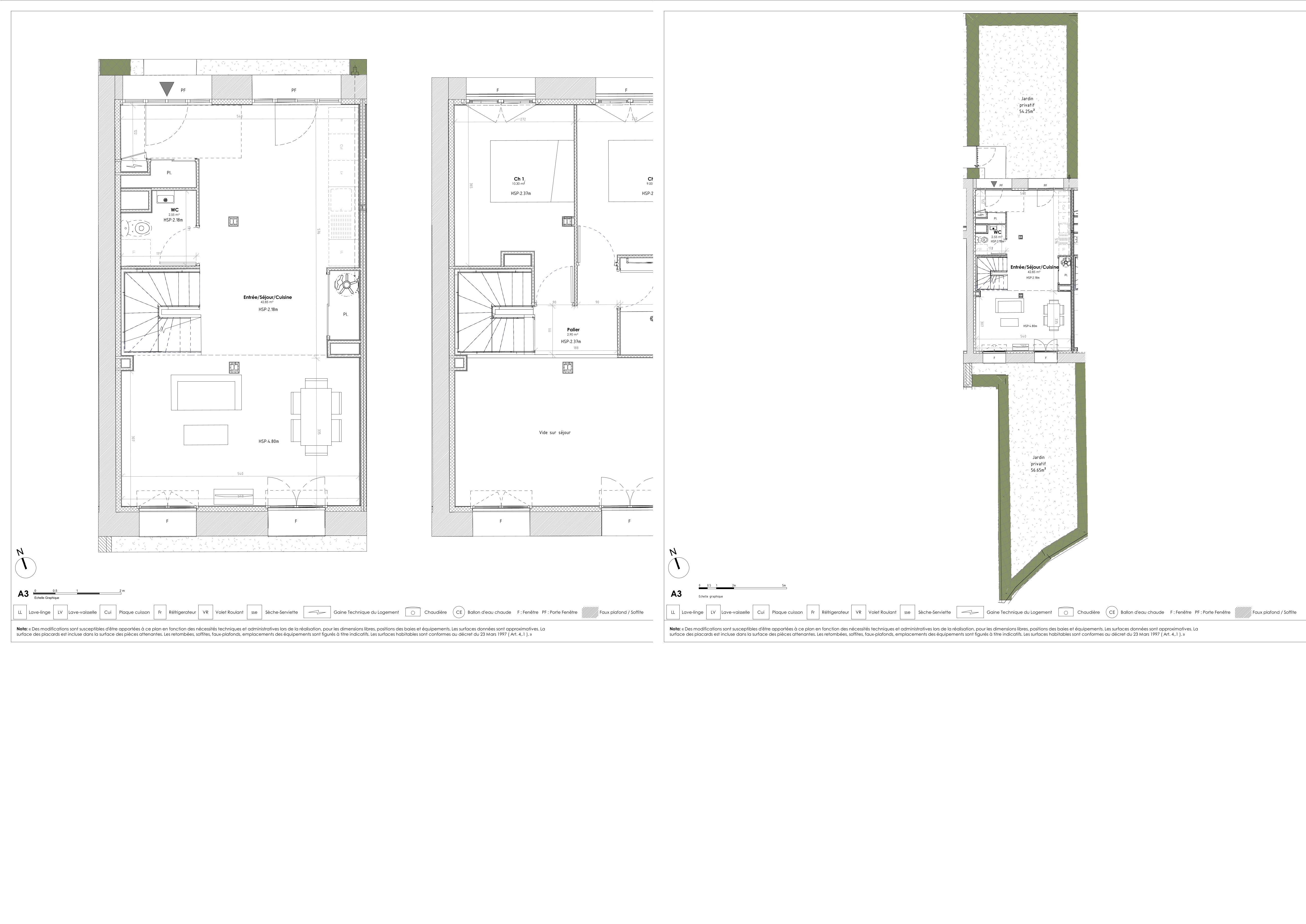 Plan du lot G003