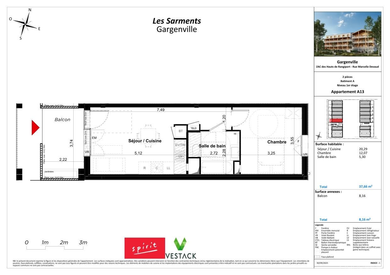LES SARMENTS - T4