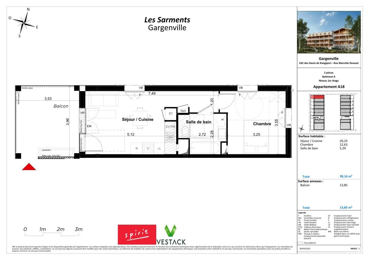 LES SARMENTS - T2