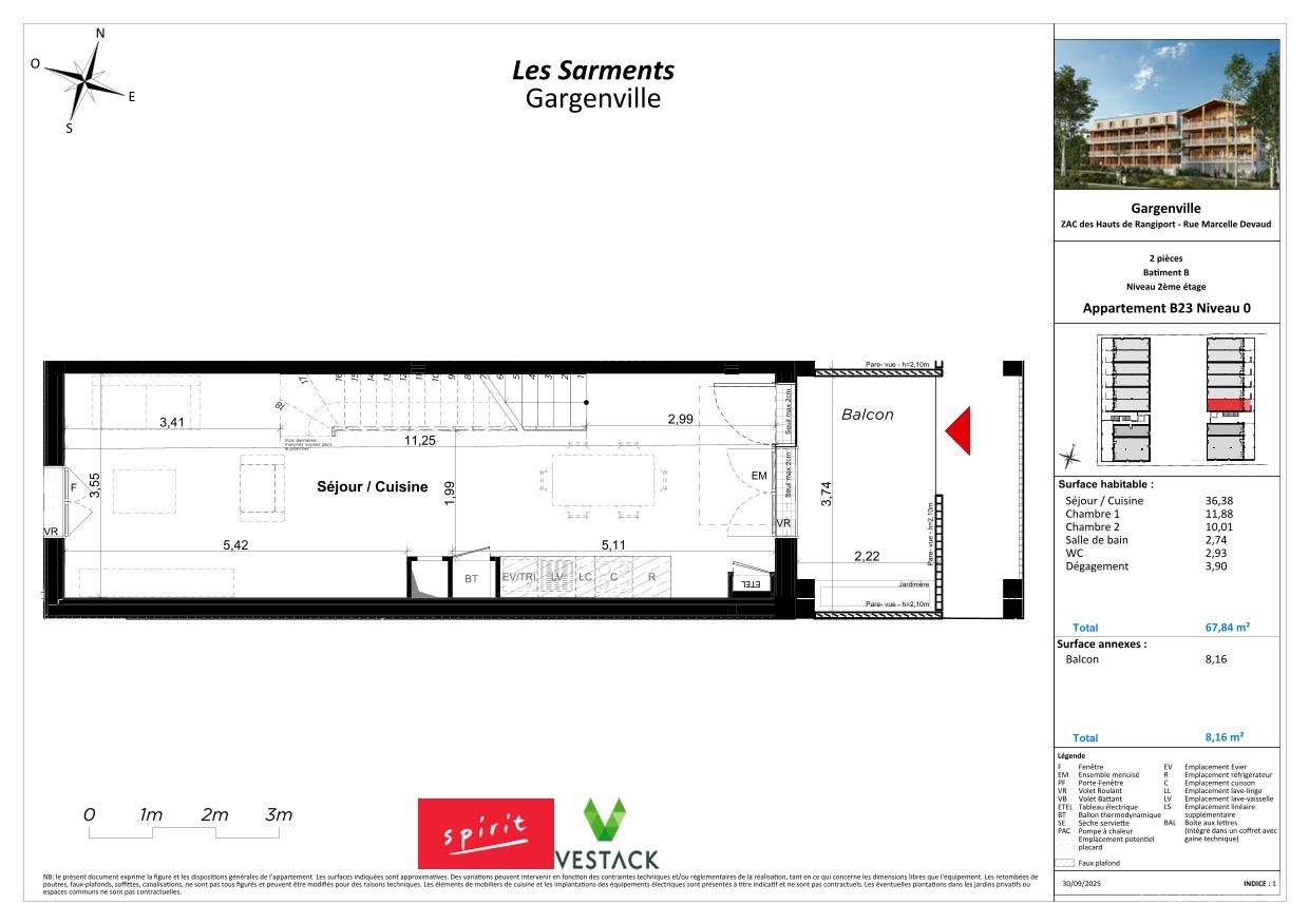 LES SARMENTS - T3