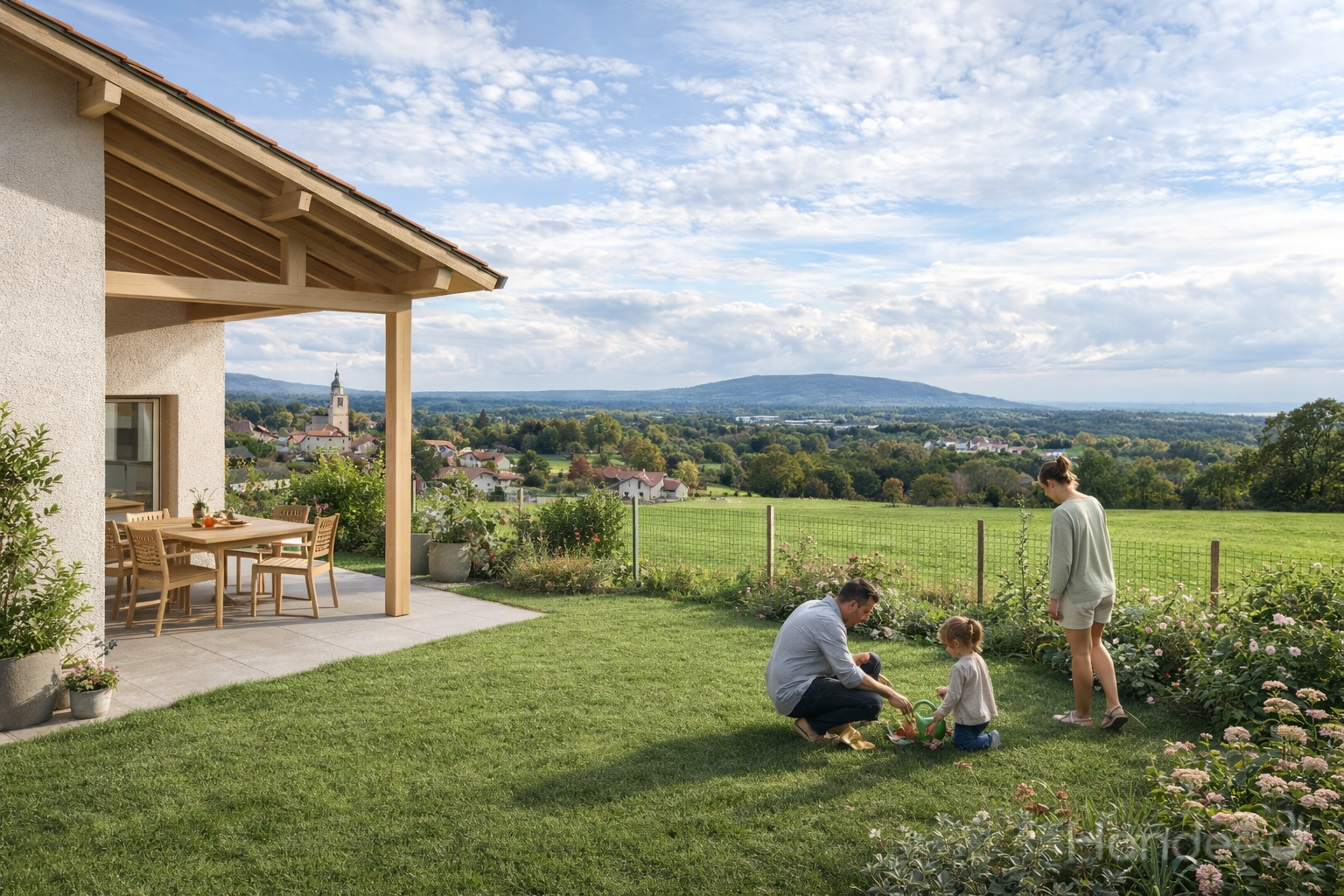 Jardin_vue_Perrignier