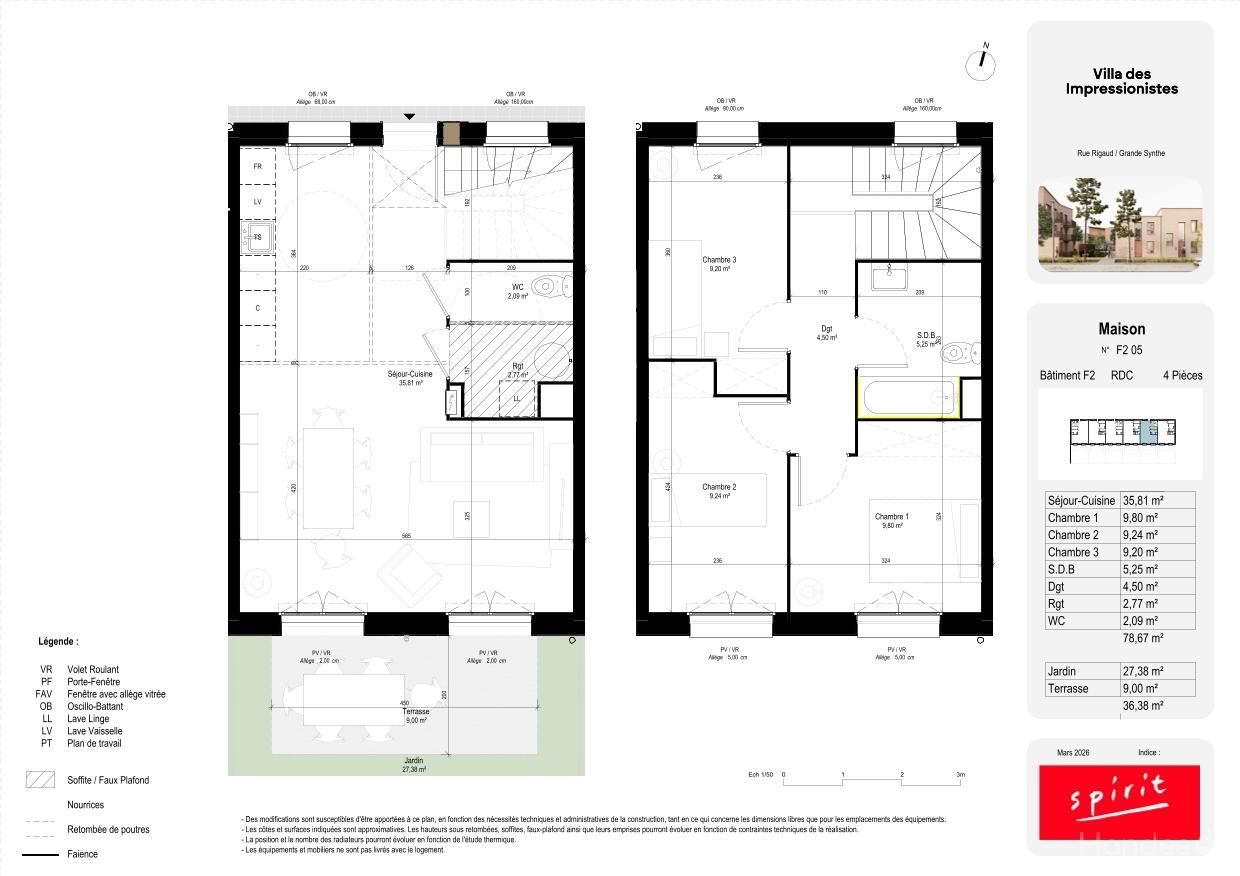 VILLA DES IMPRESSIONNISTES - T4
