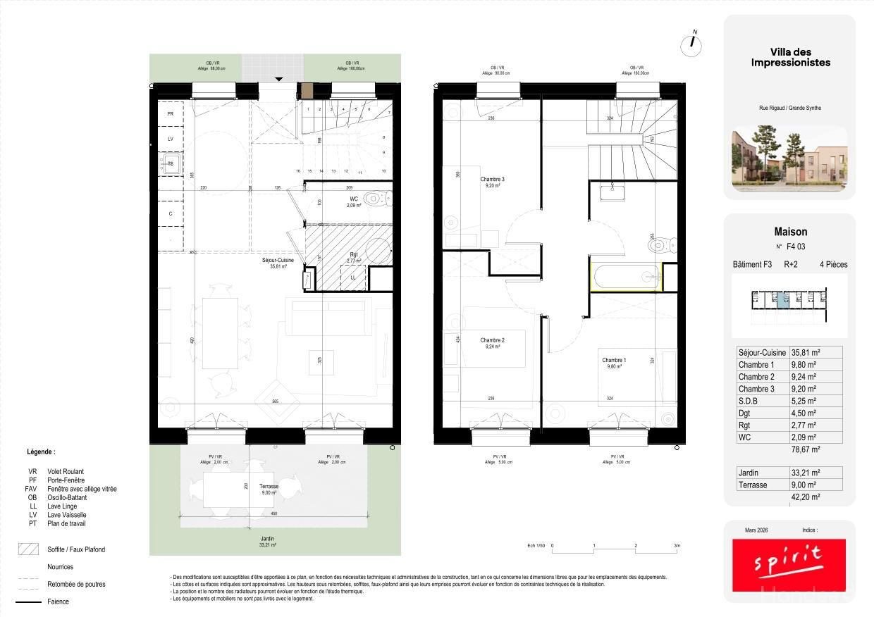 VILLA DES IMPRESSIONNISTES - T4