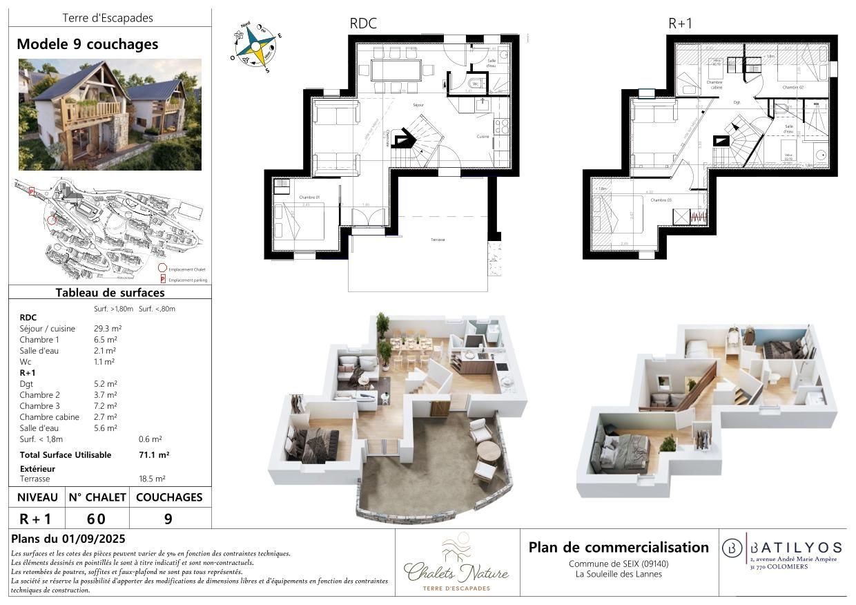 CHALETS NATURE - T5