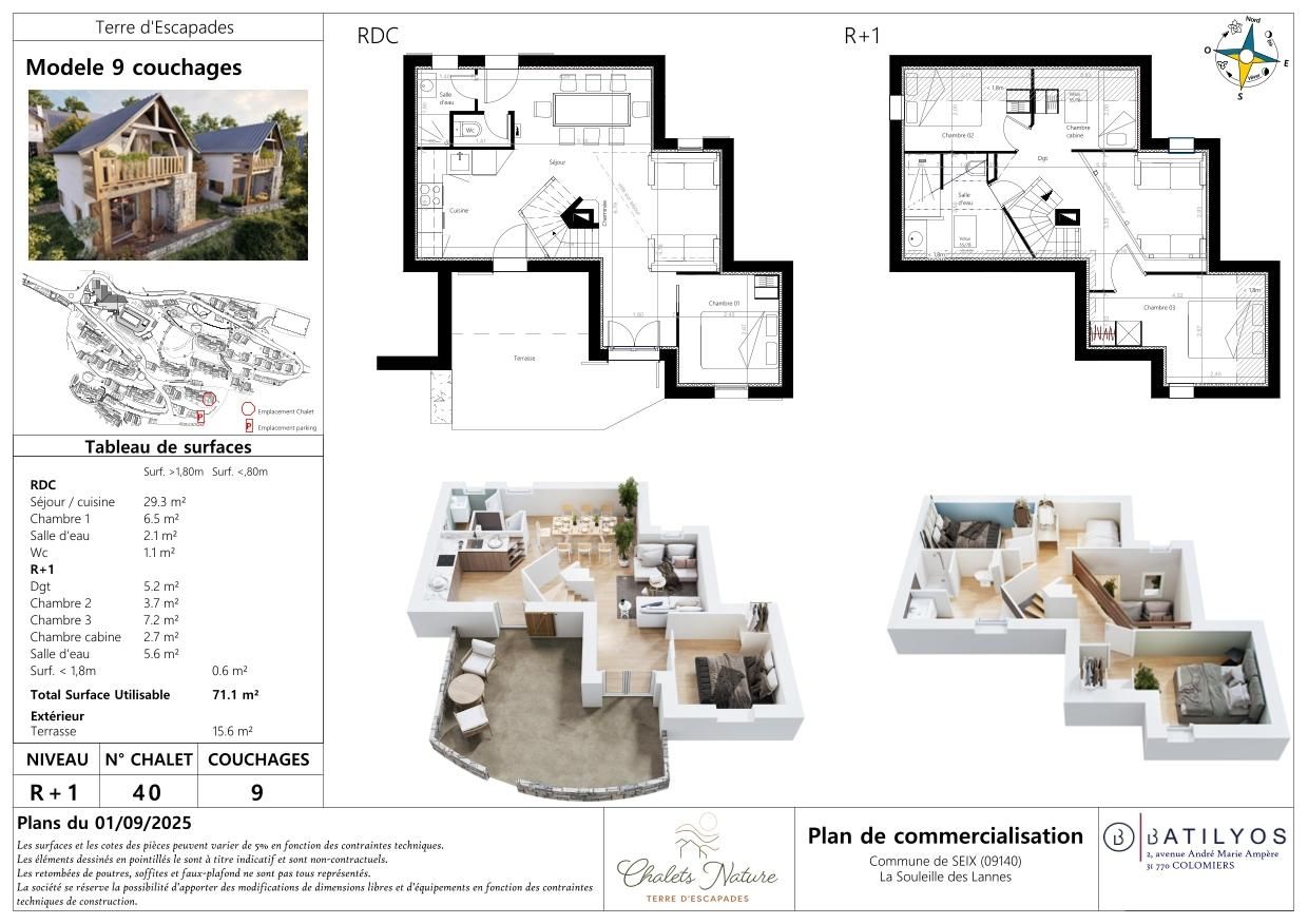 CHALETS NATURE - T5