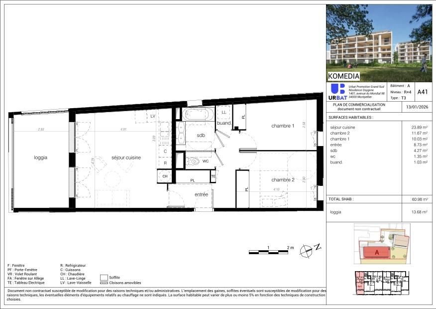 Plan du logement
