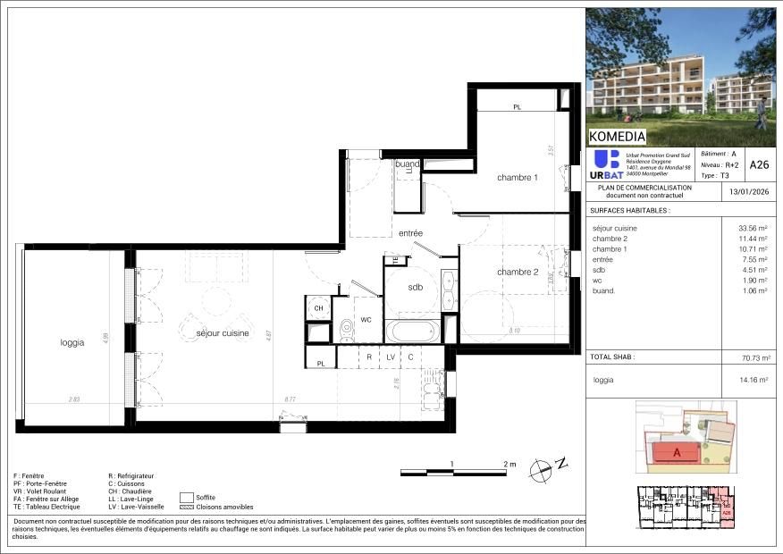Plan du logement