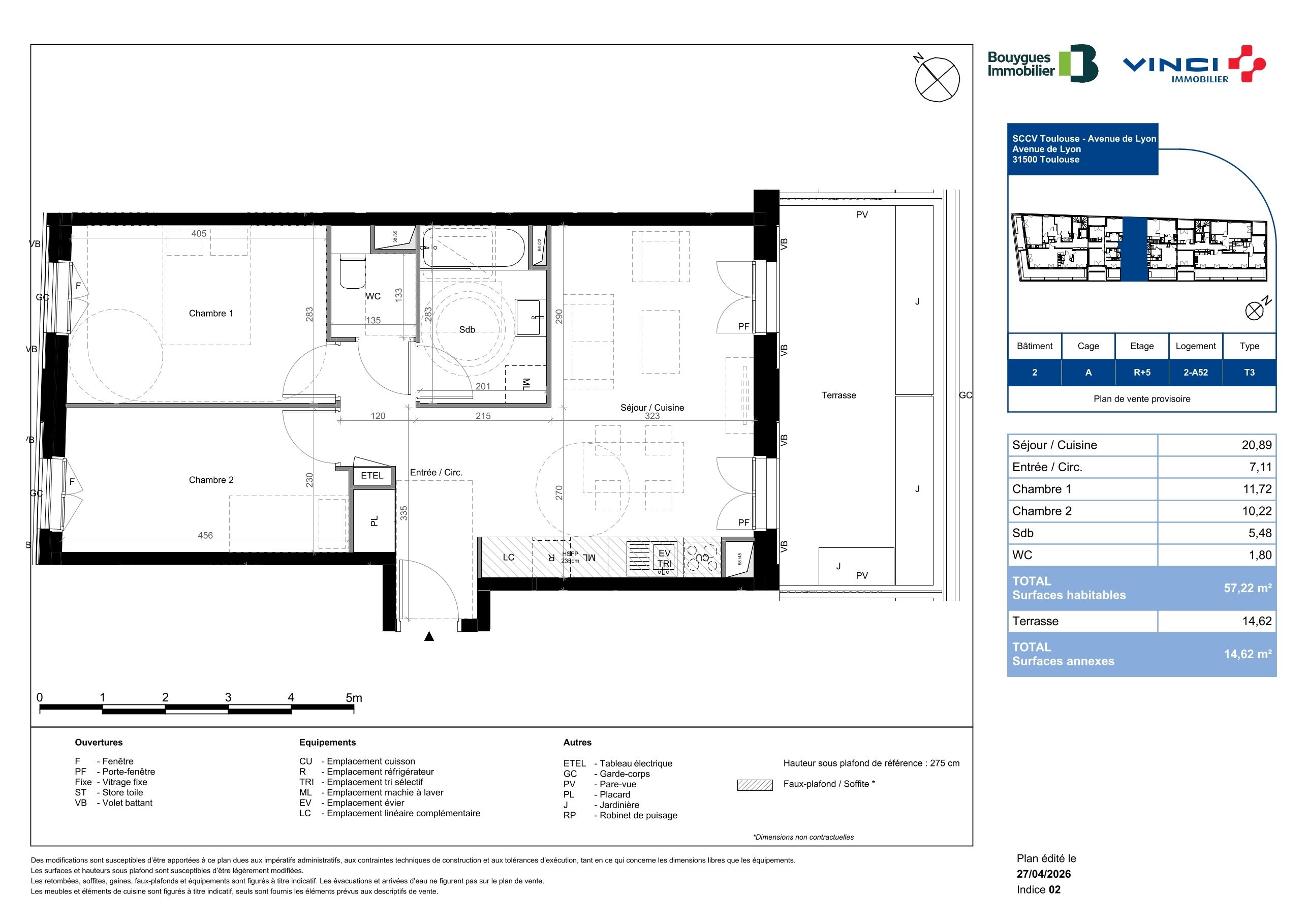 Plan du logement