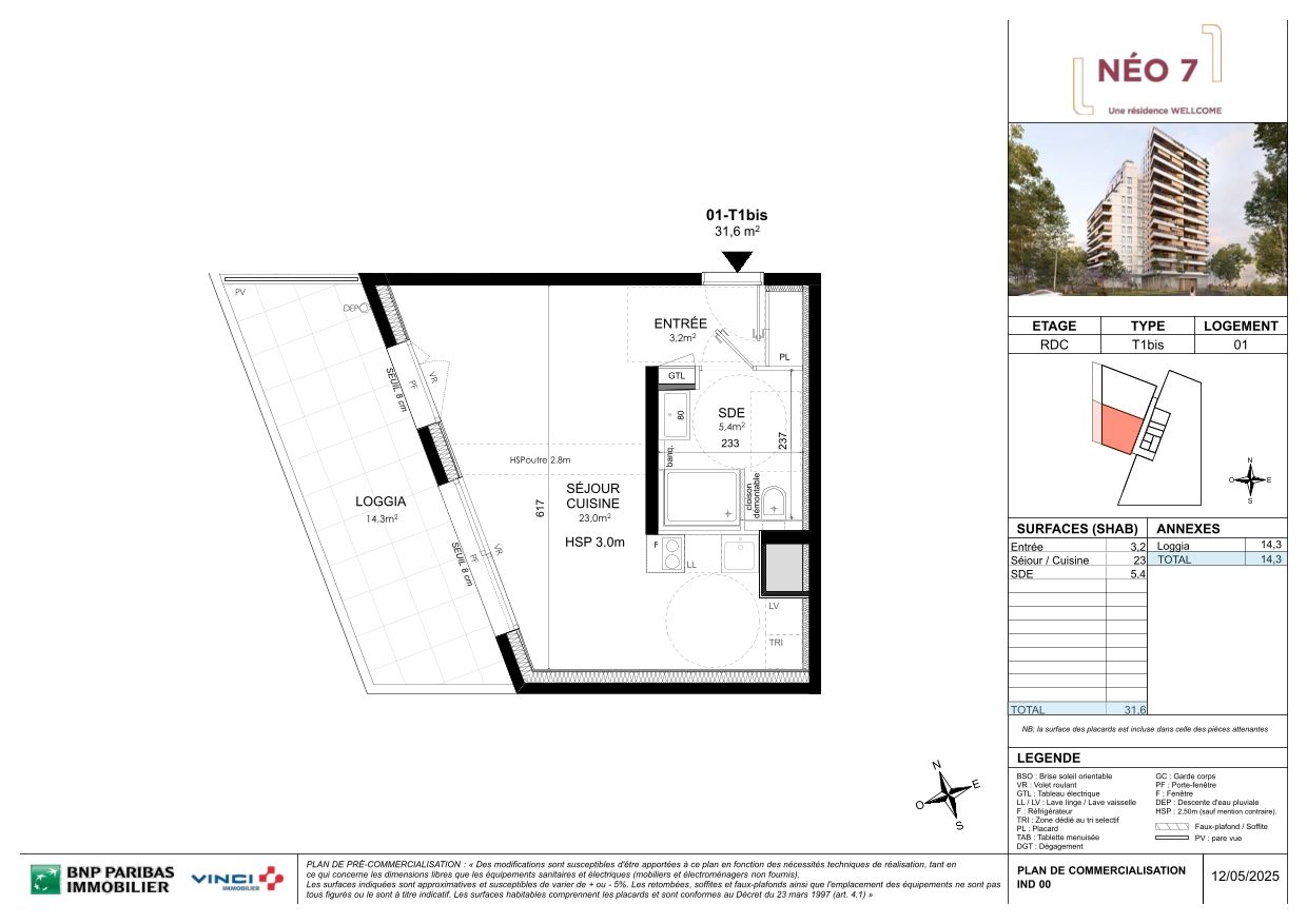 Plan du logement