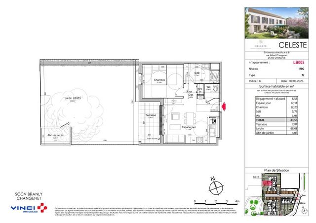 Plan lokalu LB003