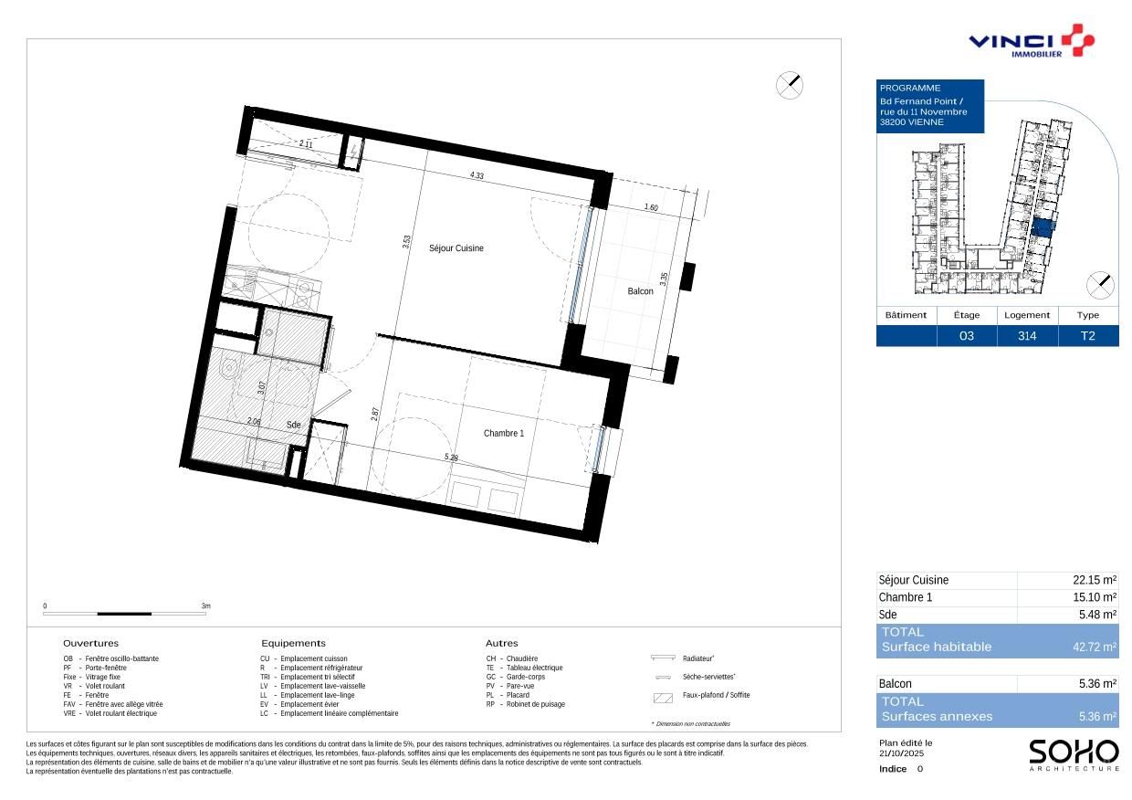 Plan du logement