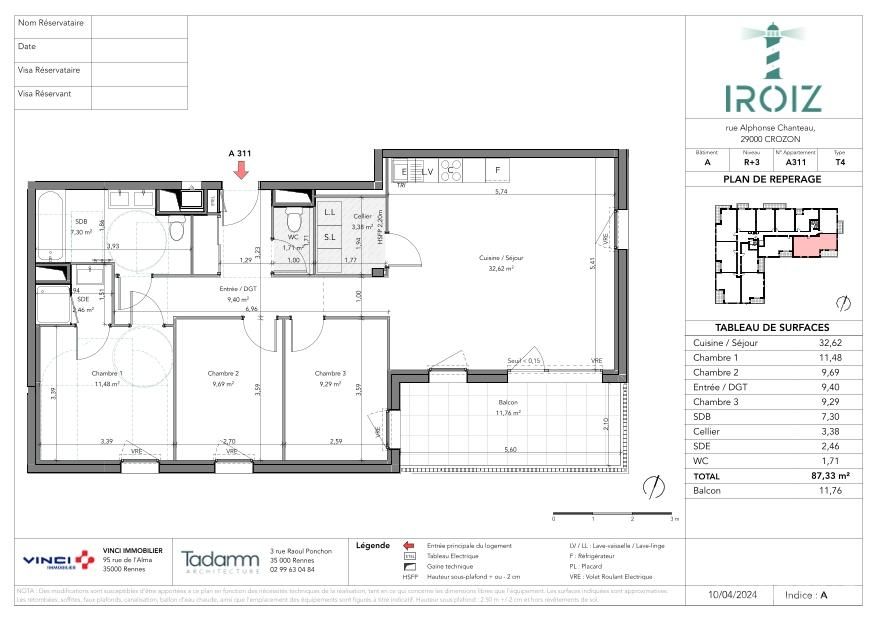 Plan du logement