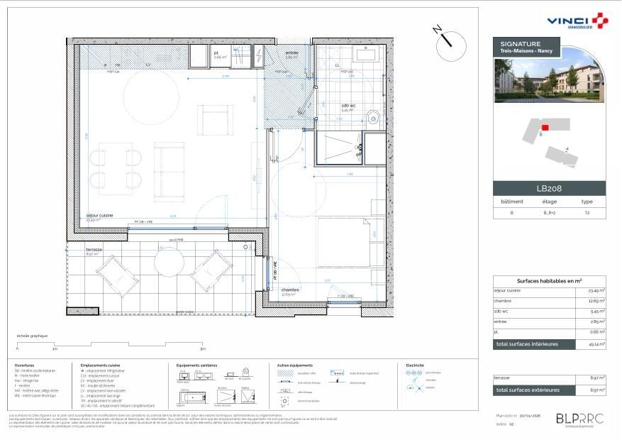 SIGNATURE - TROIS MAISONS - T2