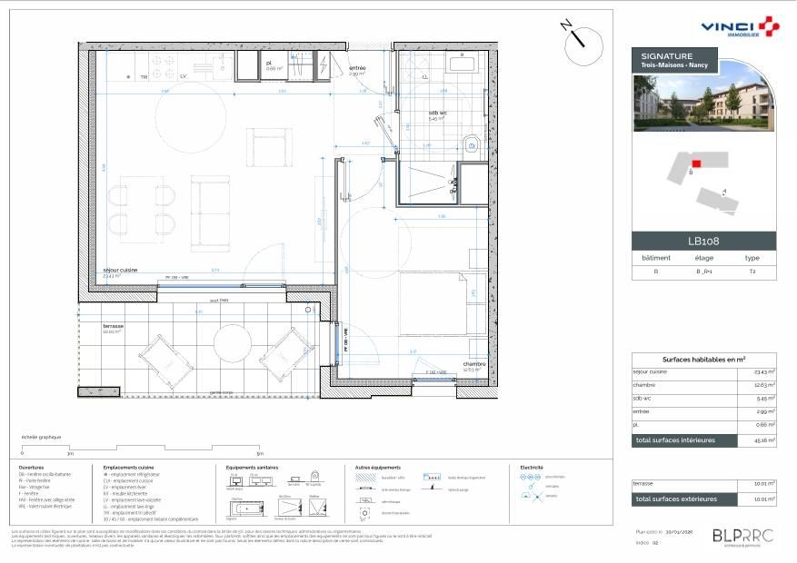 SIGNATURE - TROIS MAISONS - T2