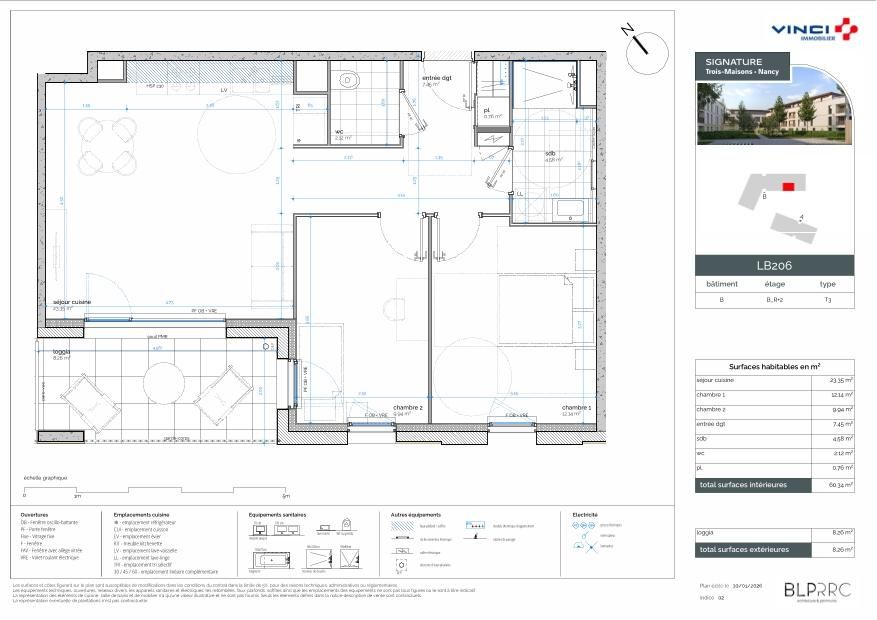 Plan du logement