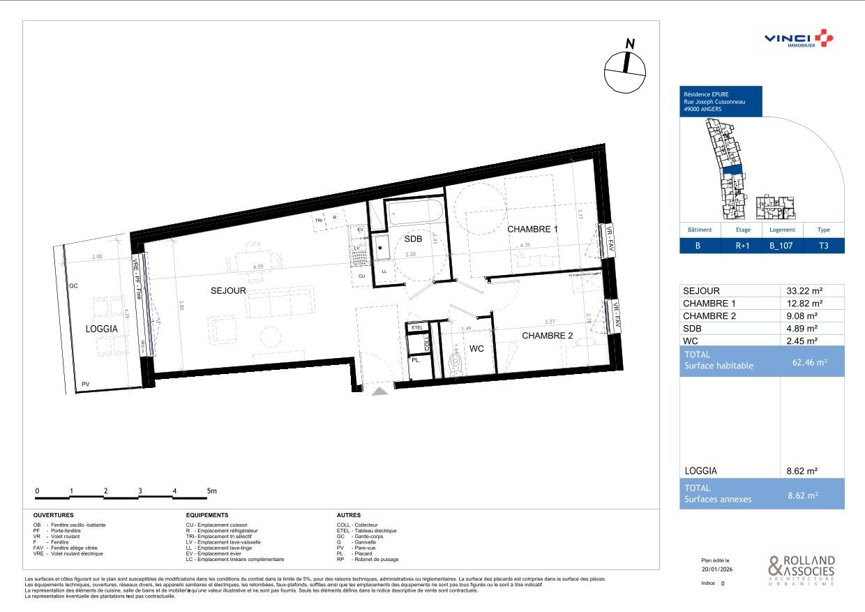 EPURE - QUARTIER MONTAIGNE - T3
