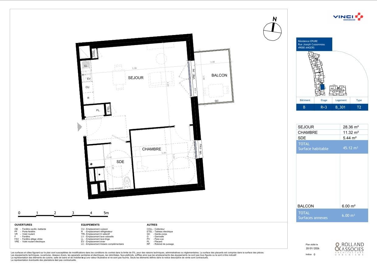 EPURE - QUARTIER MONTAIGNE - T2