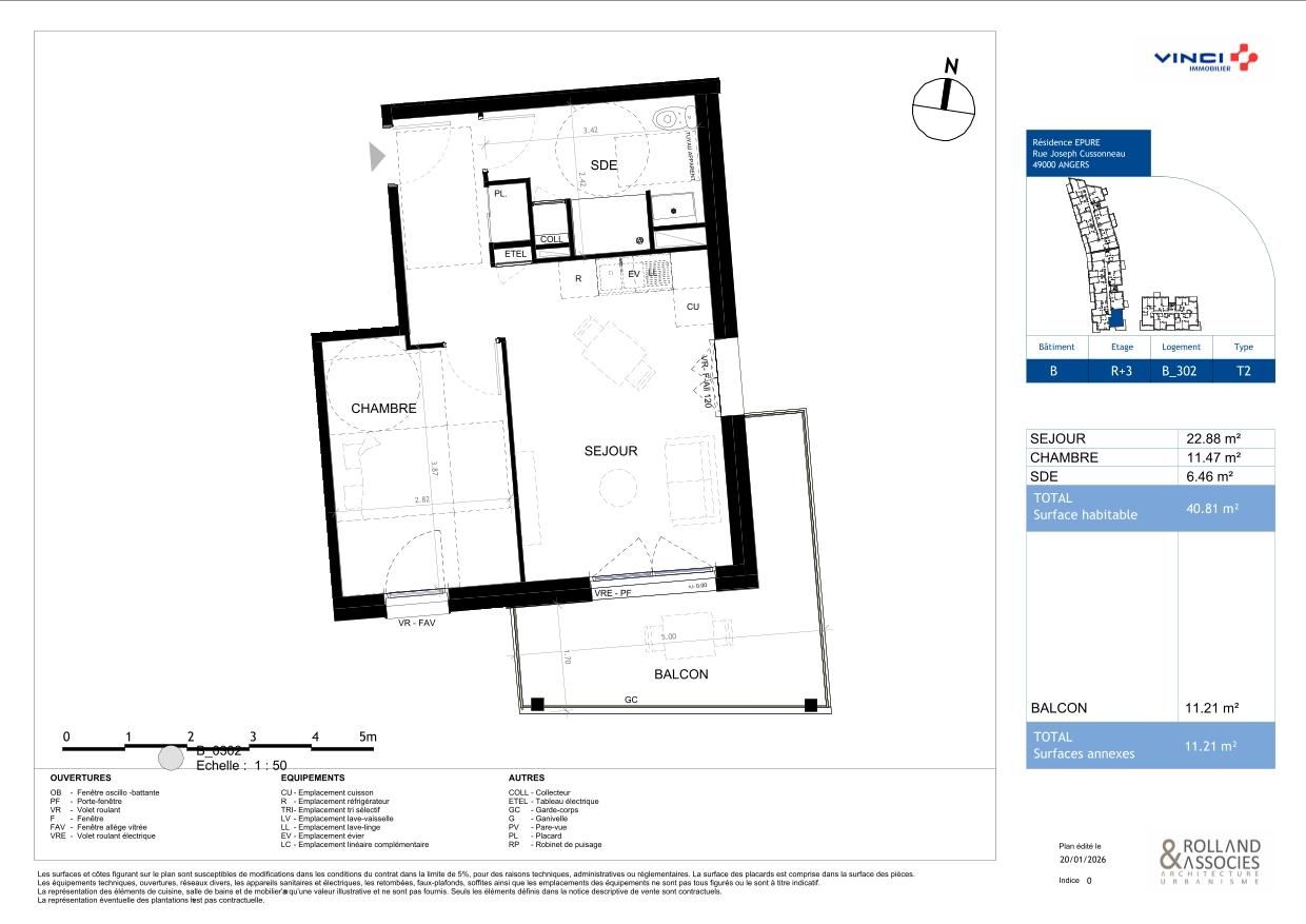 EPURE - QUARTIER MONTAIGNE - T2