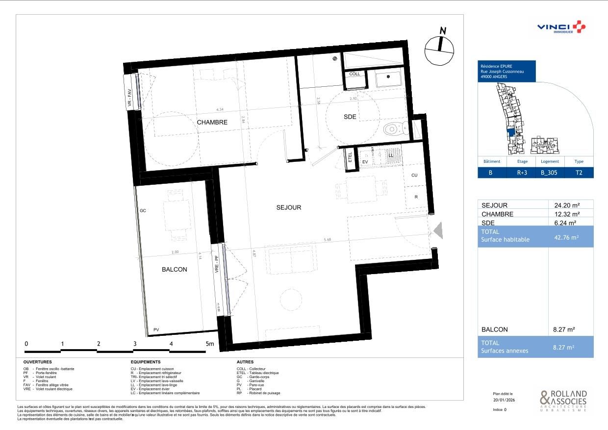 EPURE - QUARTIER MONTAIGNE - T2