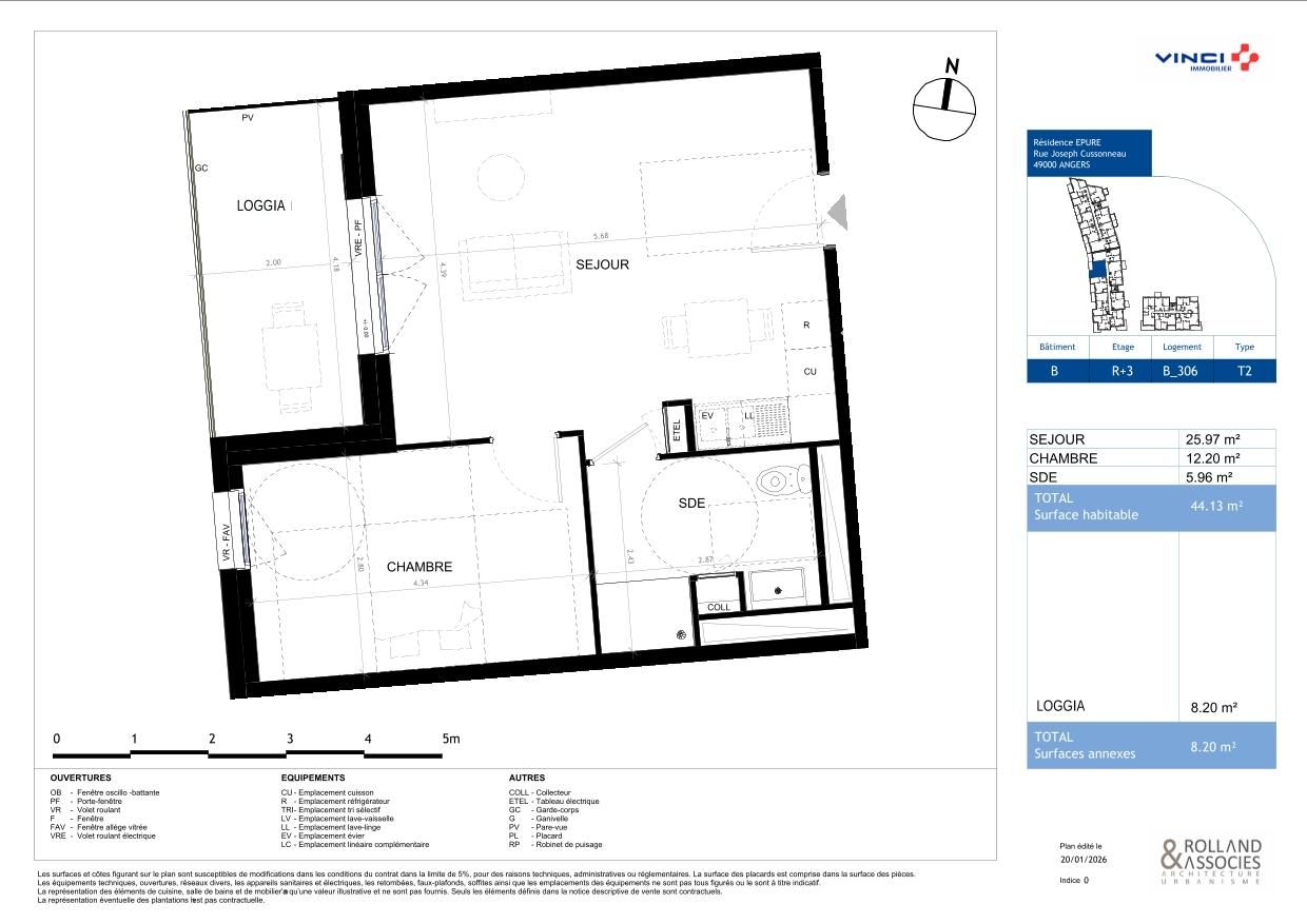 EPURE - QUARTIER MONTAIGNE - T2