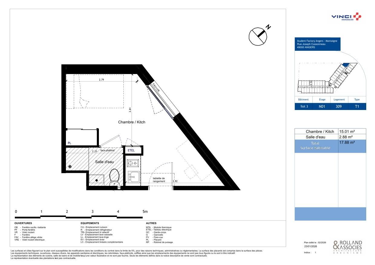 Plan du logement