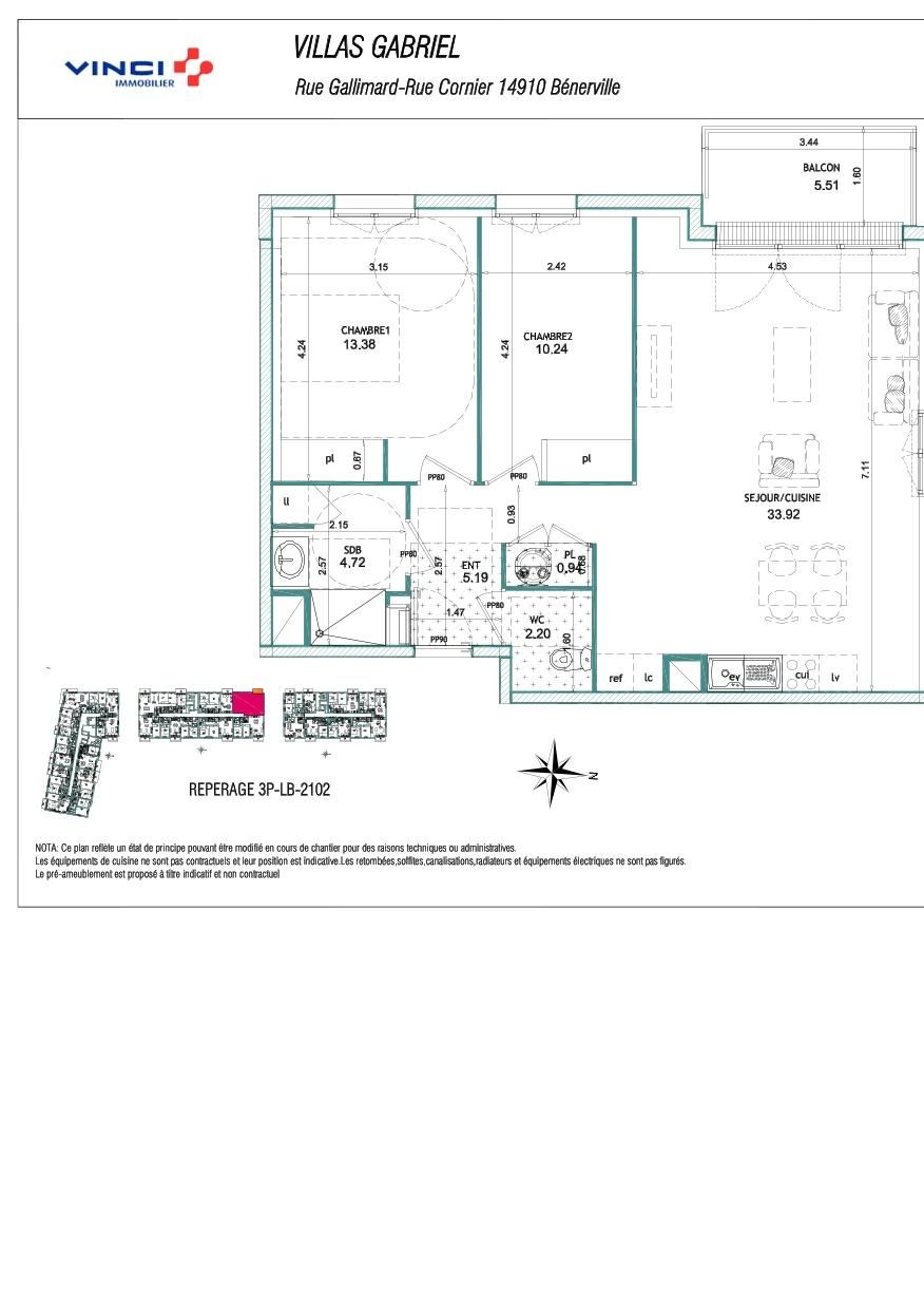 Plan du logement