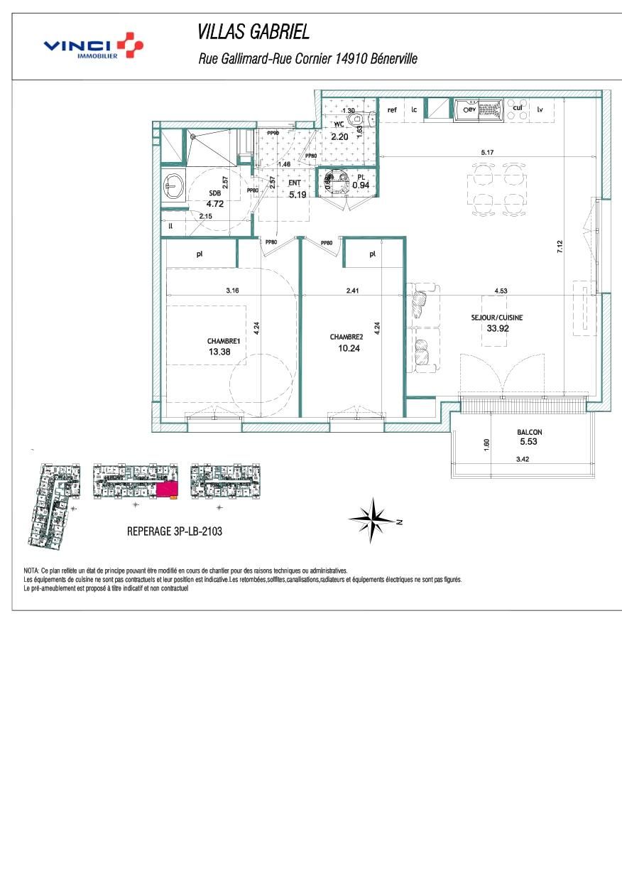 Plan du logement