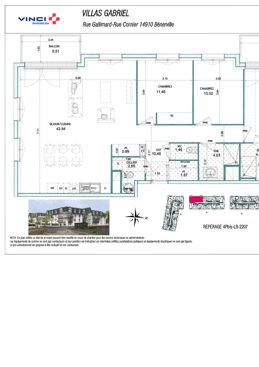Plan du logement