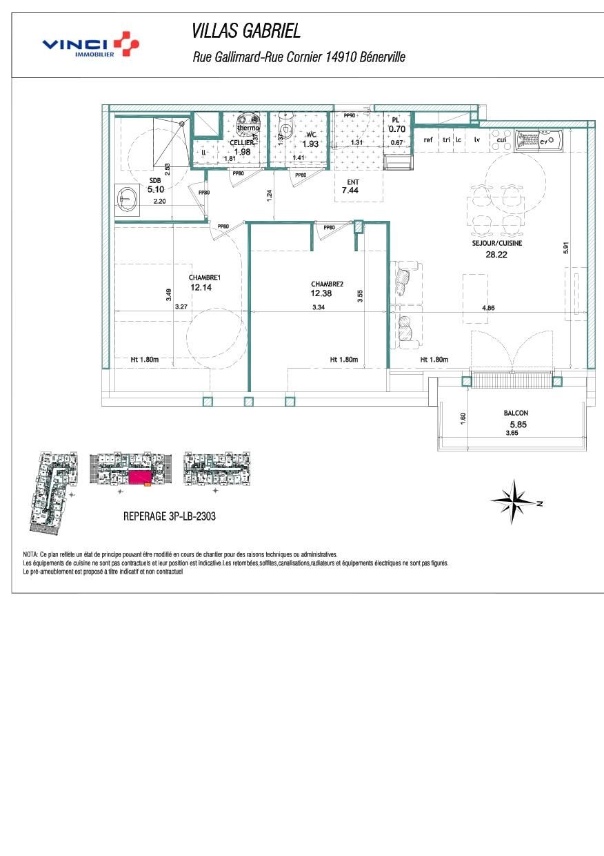 Plan du logement