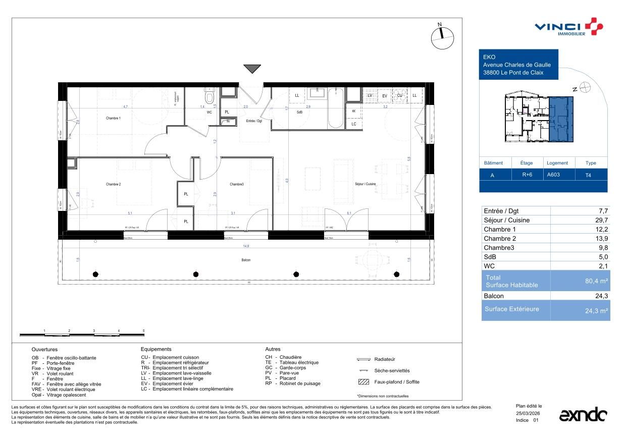 Plan du logement
