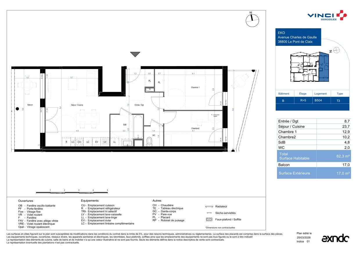 Plan du logement