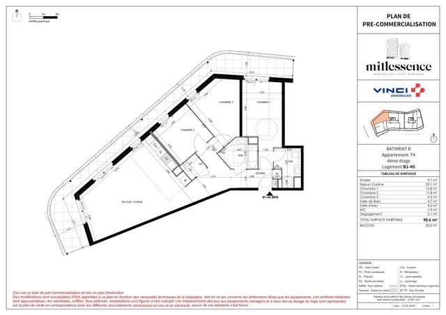 Plan lokalu B1-45