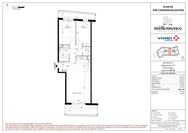 Plan lokalu B1-52