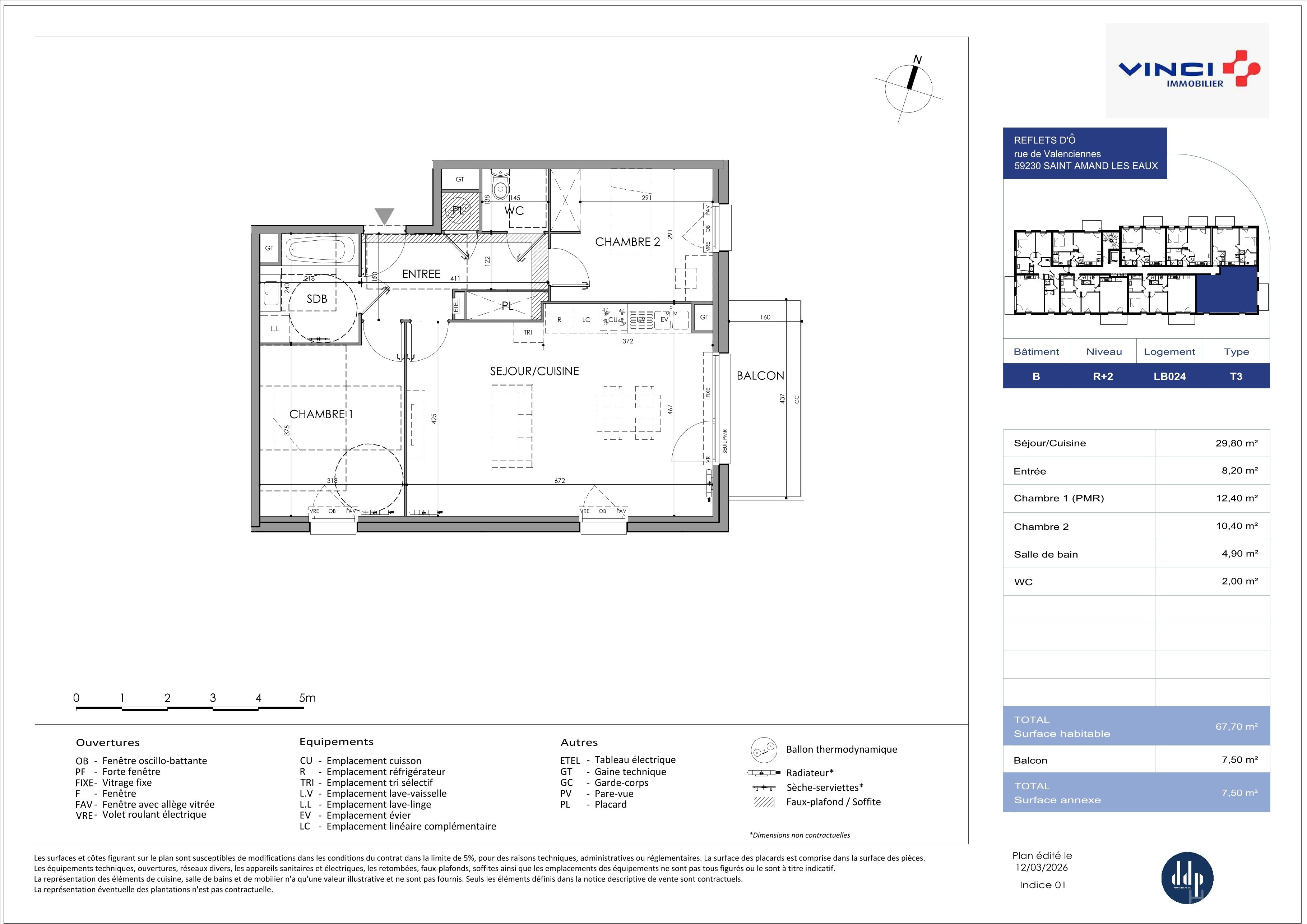 Plan du logement