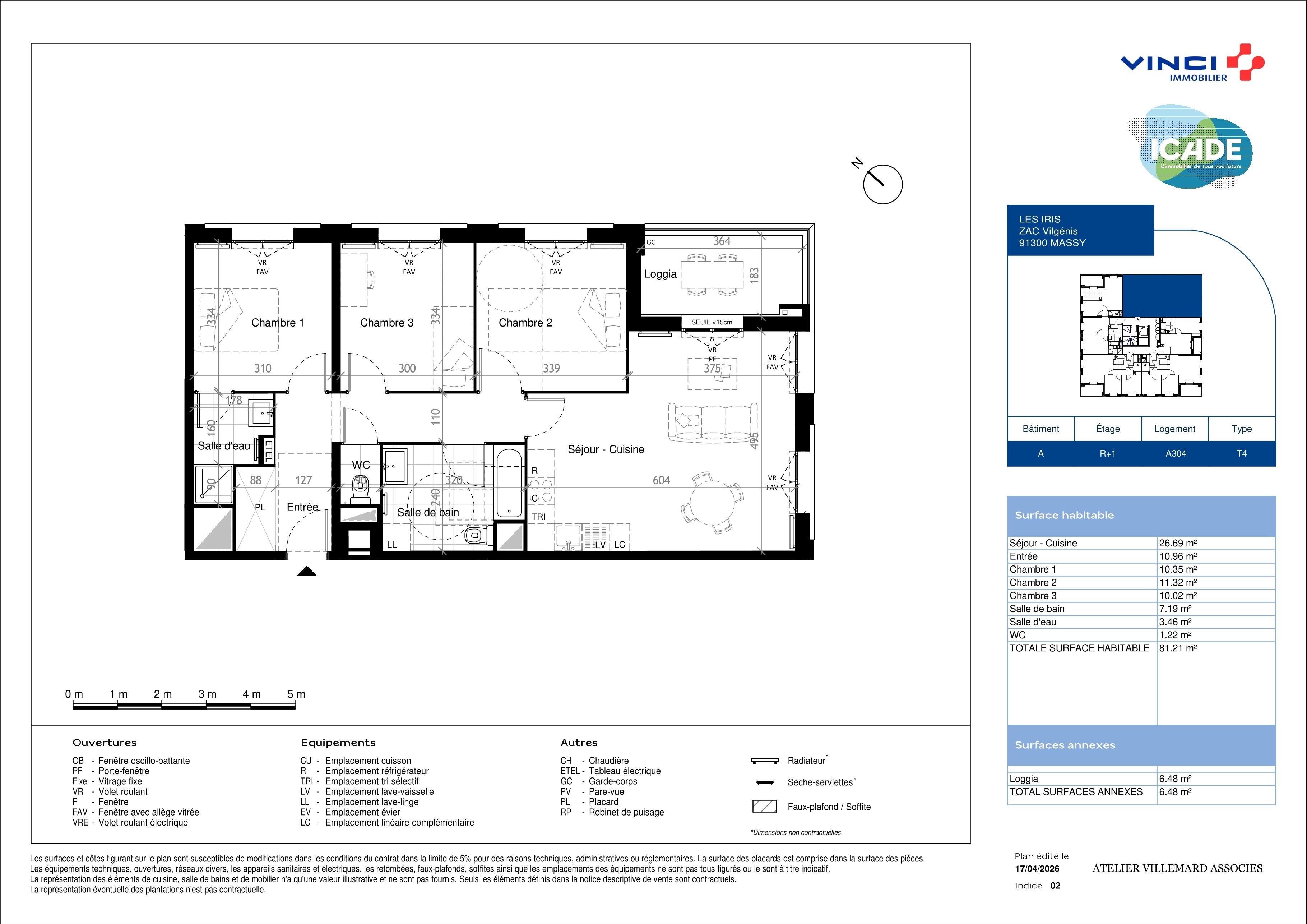 Plan du logement