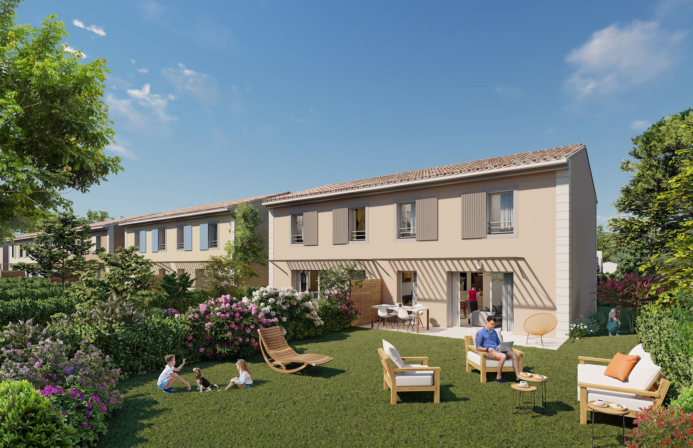 Perspective vue jardin_sans Canapé_Estellance_Pertuis (c)Grenouille Studio_BD