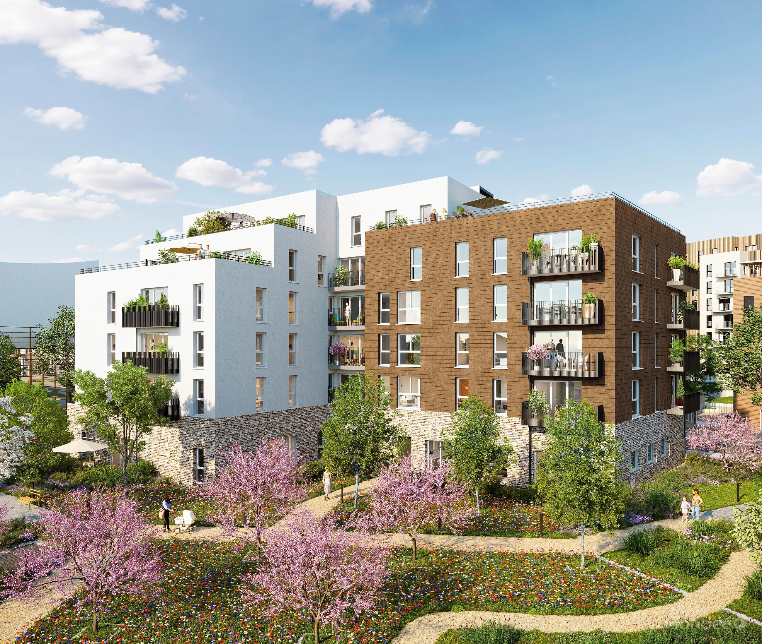 DRANCY_TERRASSES-MARCEAU-2_Perspective-jardin-B