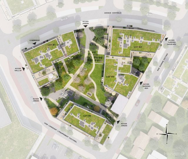 DRANCY_TERRASSES-MARCEAU-2_Plan-de-masse-B