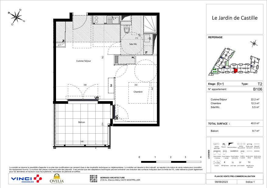 LE JARDIN DE CASTILLE - T2