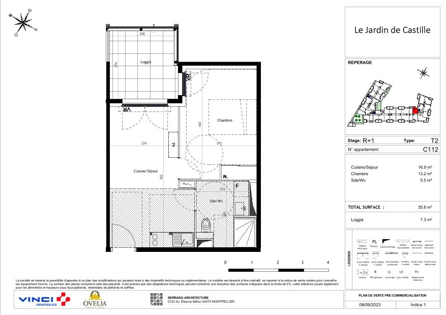 LE JARDIN DE CASTILLE - T2