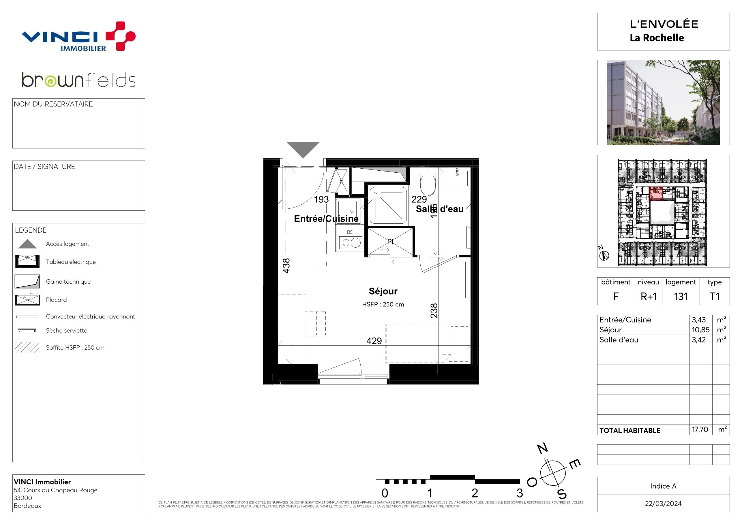 Plan du lot FE131