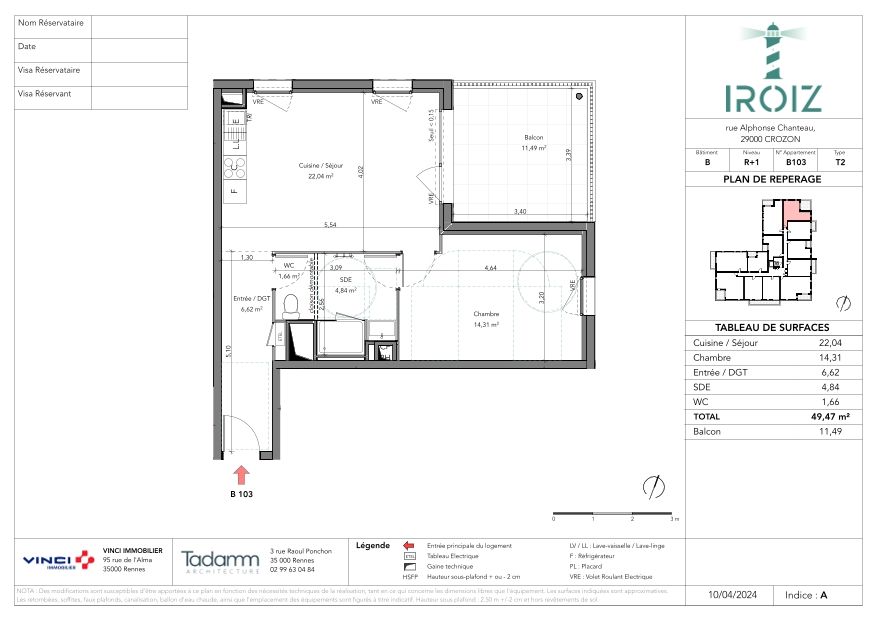 Plan du logement