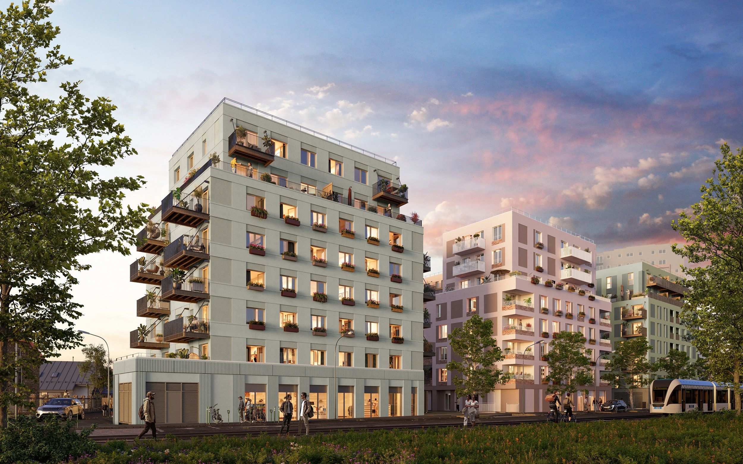 Appartement T4 neuf à Colombes