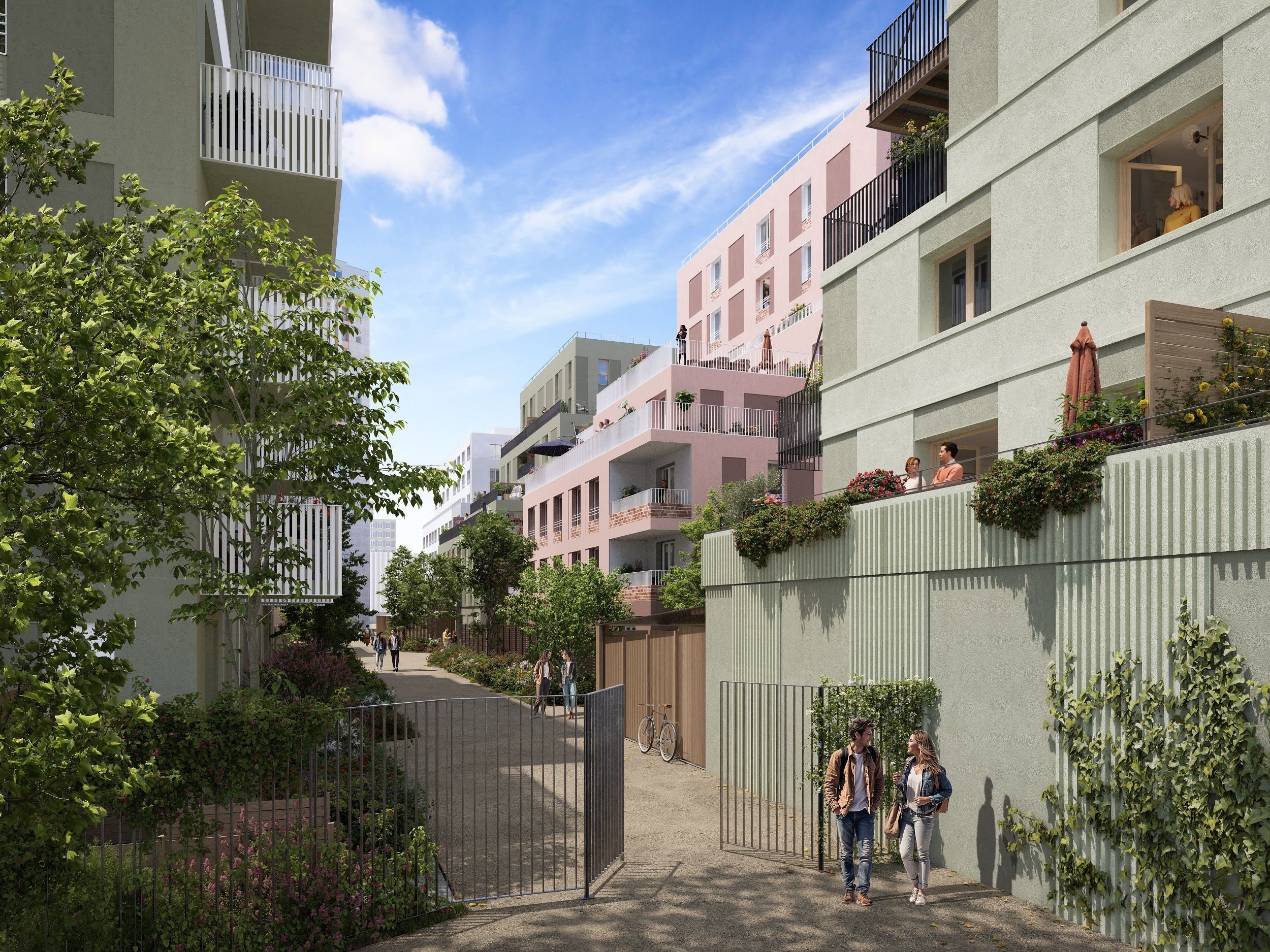 Appartement T4 neuf à Colombes