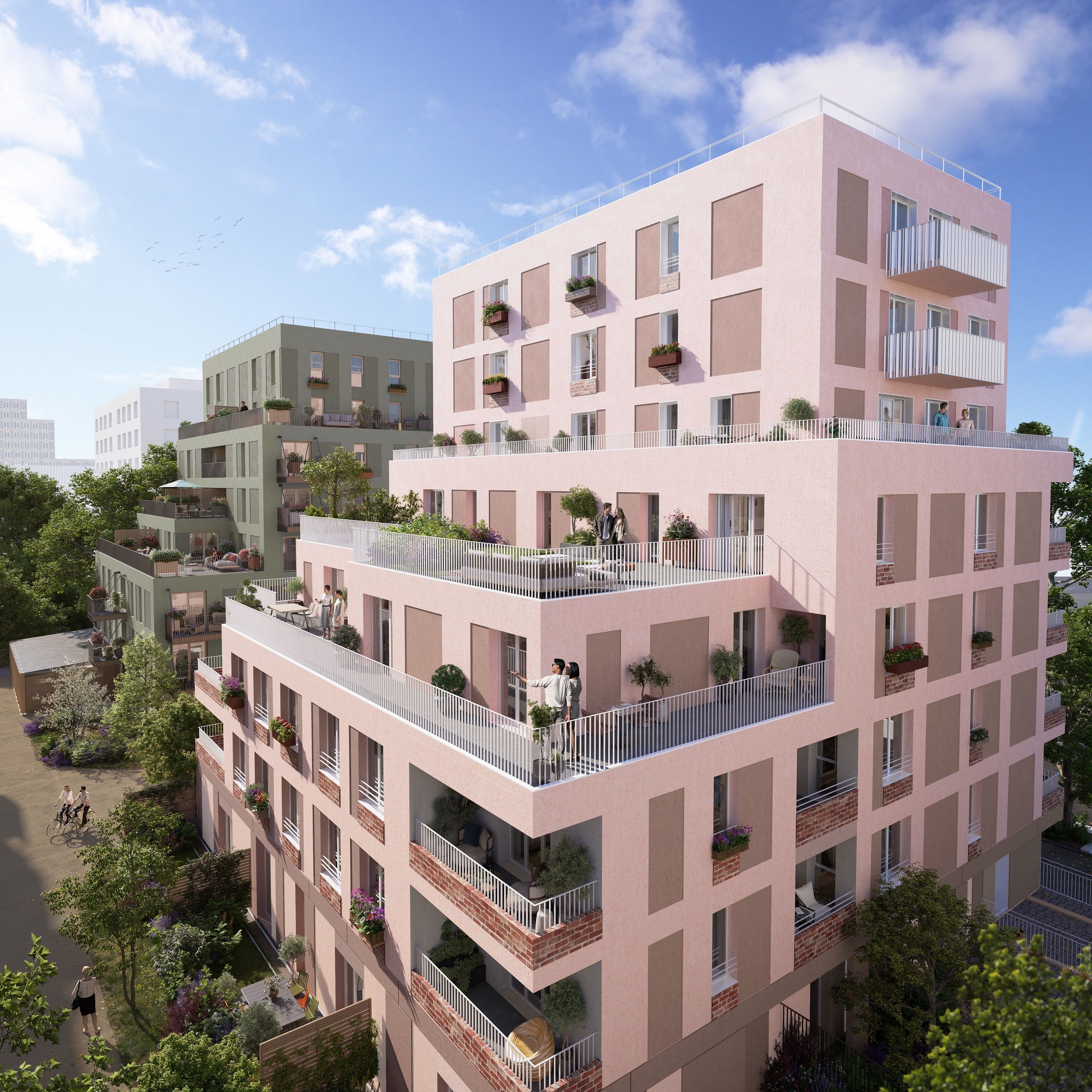 Appartement T4 neuf à Colombes